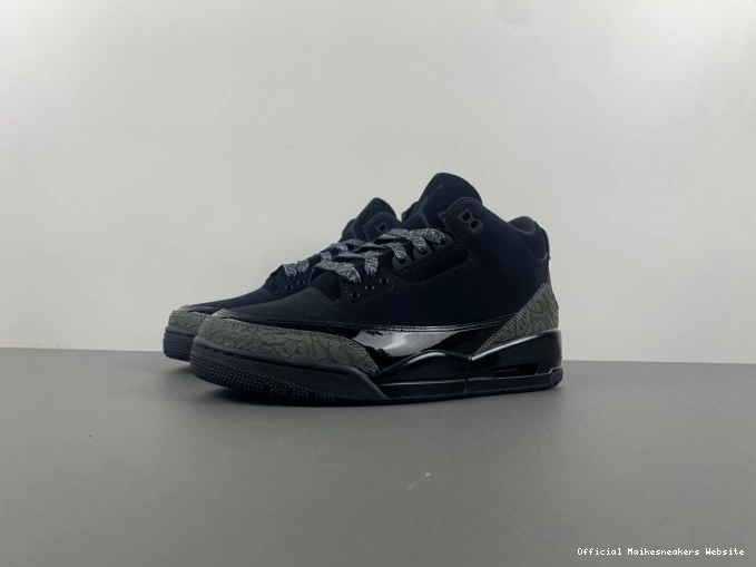 Official Maikesneakers Air Jordan Black 3 CK9246-168 Retro Cat 0810